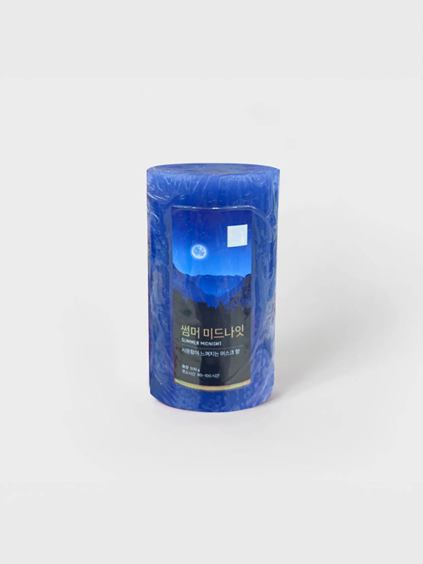 Pillar Candle (Large/Summer Midnight)