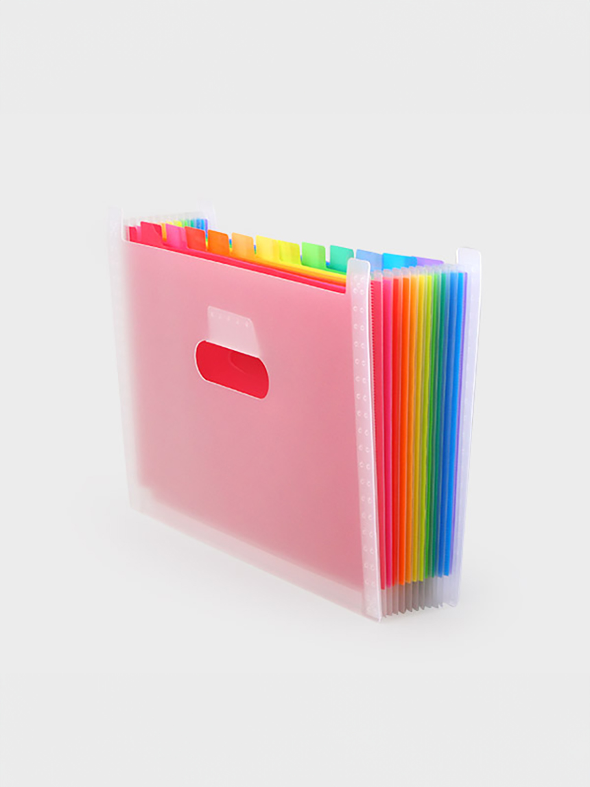 Horizontal bellows section file (13 pockets)