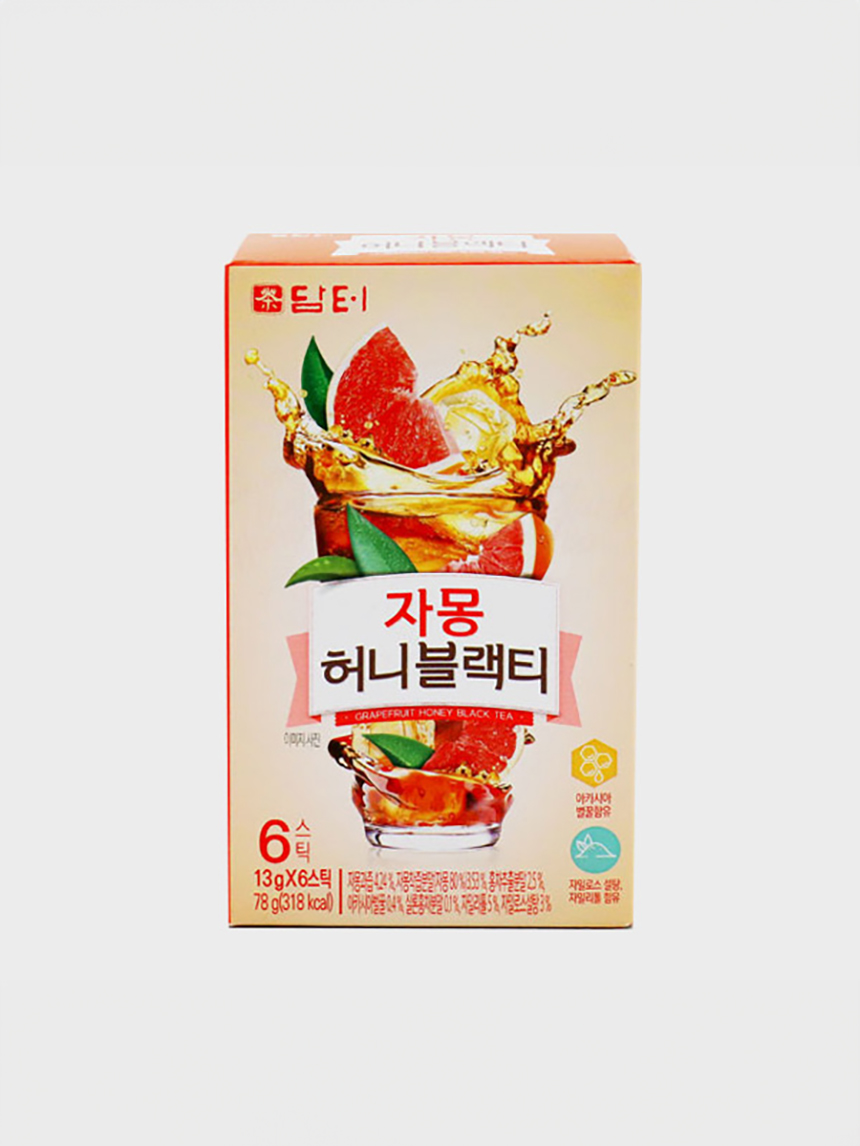 Damteo Grapefruit Honey Black Tea 78g (13gx6 pack)