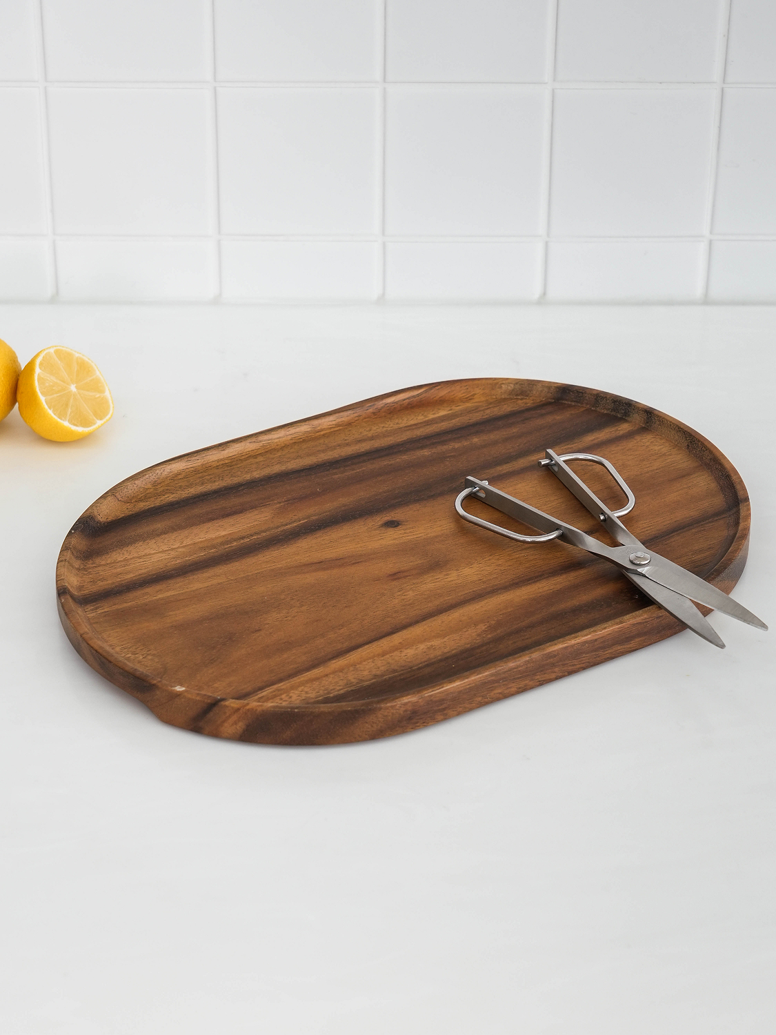 Suar oval tray 38