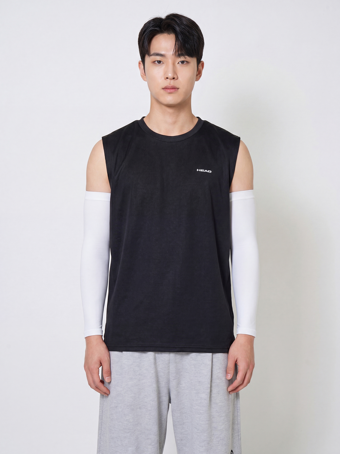 [Blocks up to 99% of UV] Le Cap Wrist Arm Tosh White