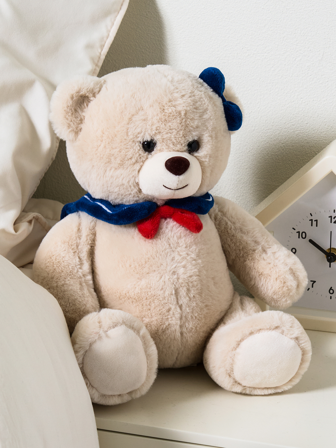Cool marine teddy bear navy