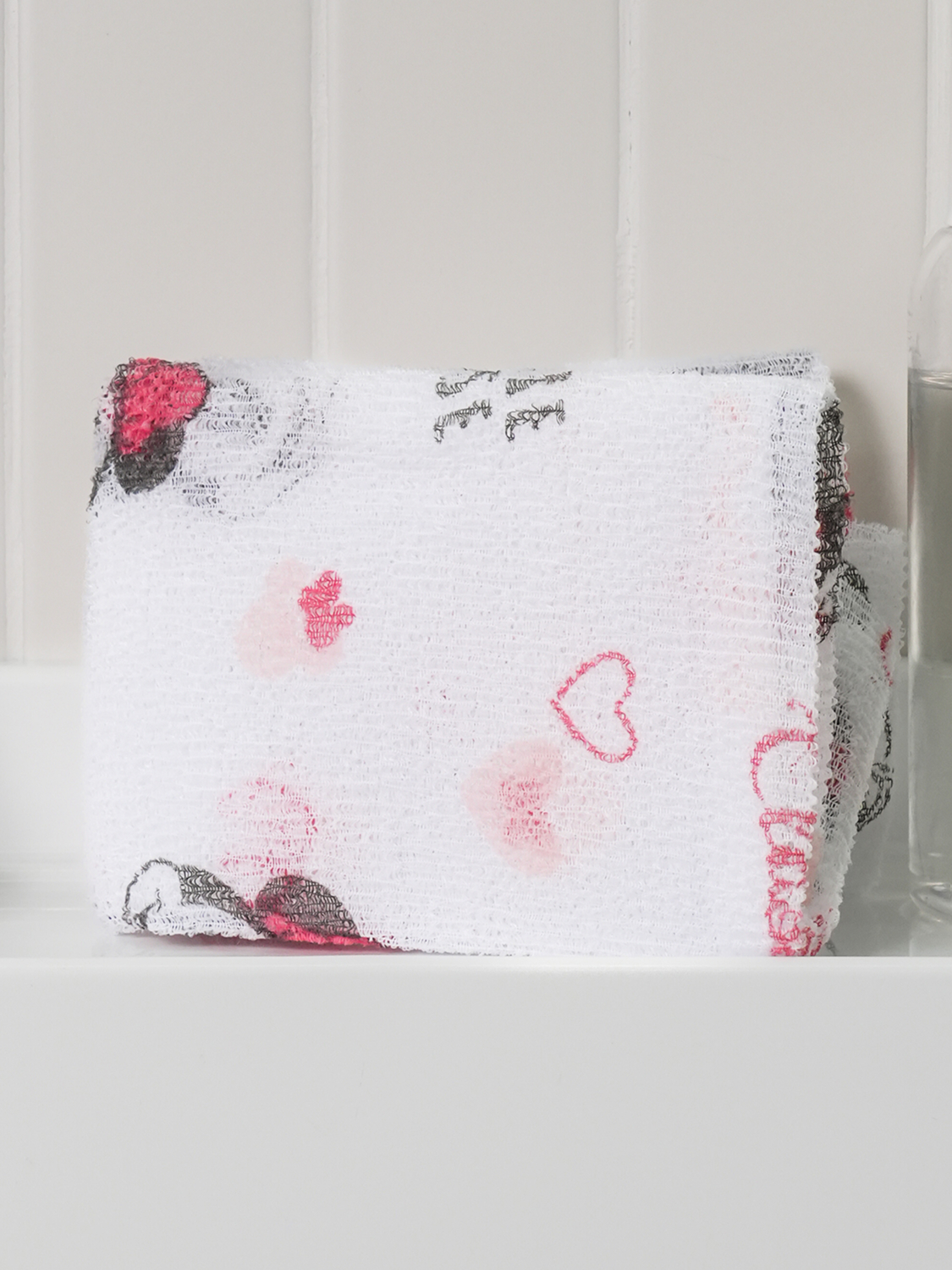 Disney_Mickey Minnie_Shower Towel B (29*95 cm) Hard_Red