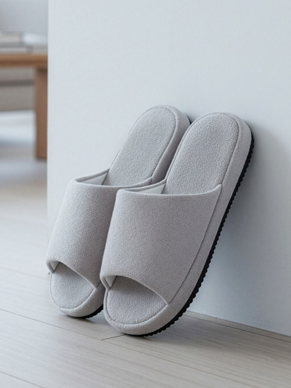 Inter-floor noise reduction terry slit living room shoes ~250