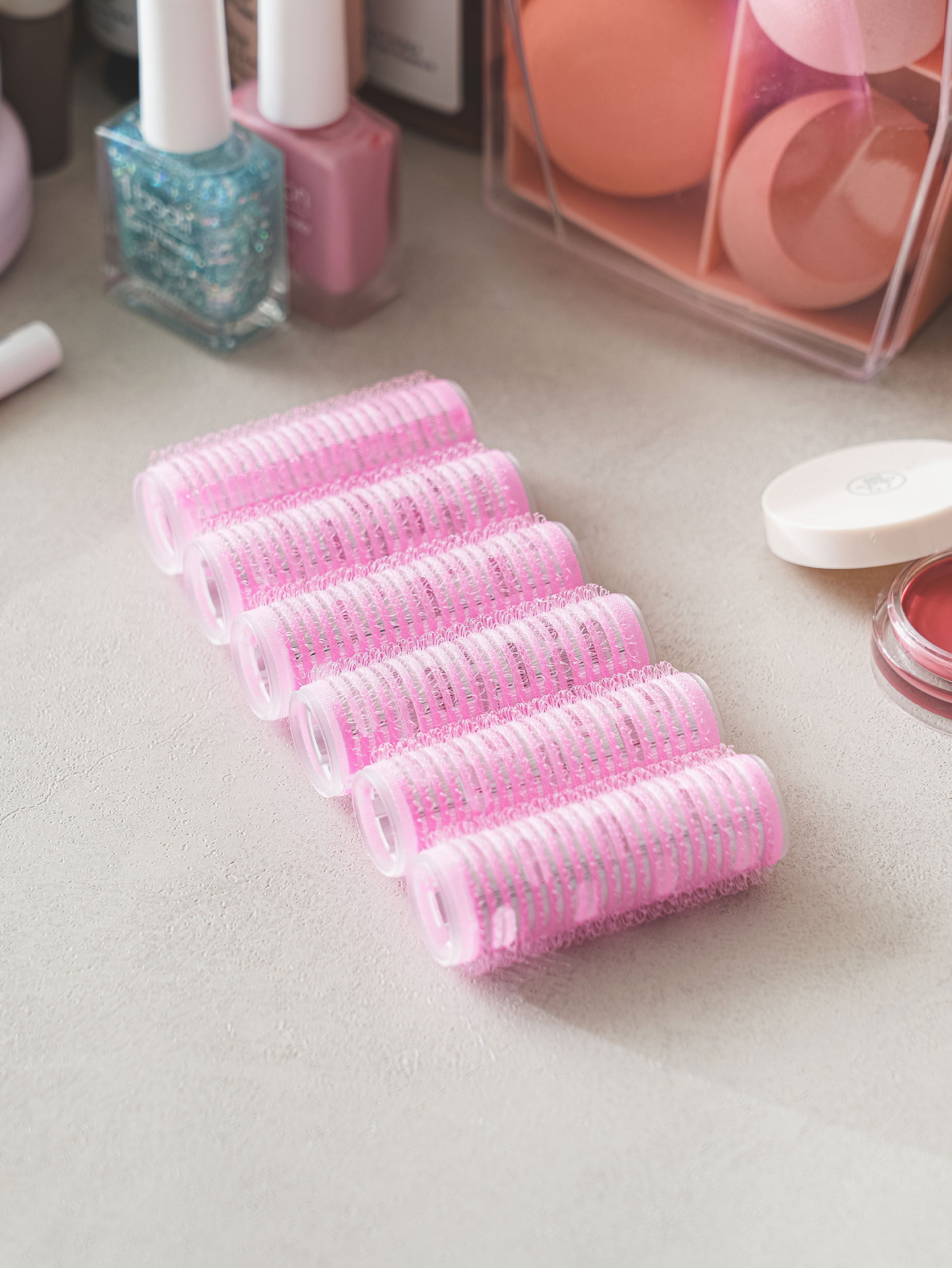 Heat conduction hair roll 25 mm 6 pieces