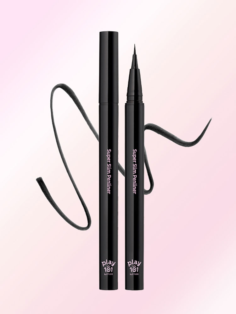 [01 Black] Play 101 By Etude Super Slim Proof Pen Liner