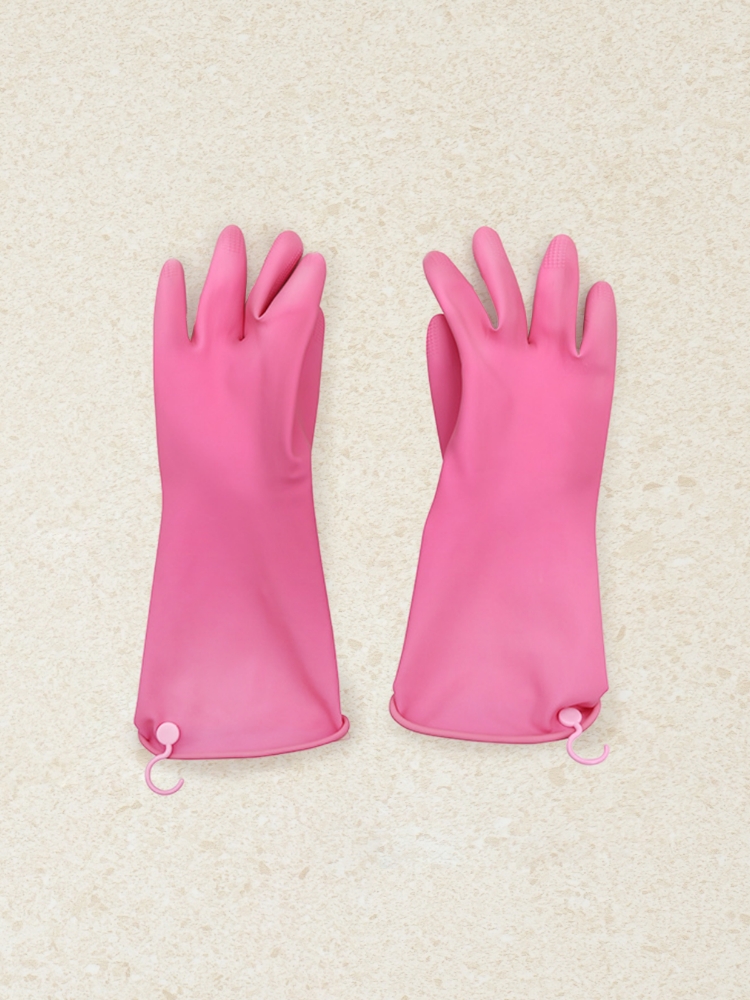 Rubber gloves with hook M