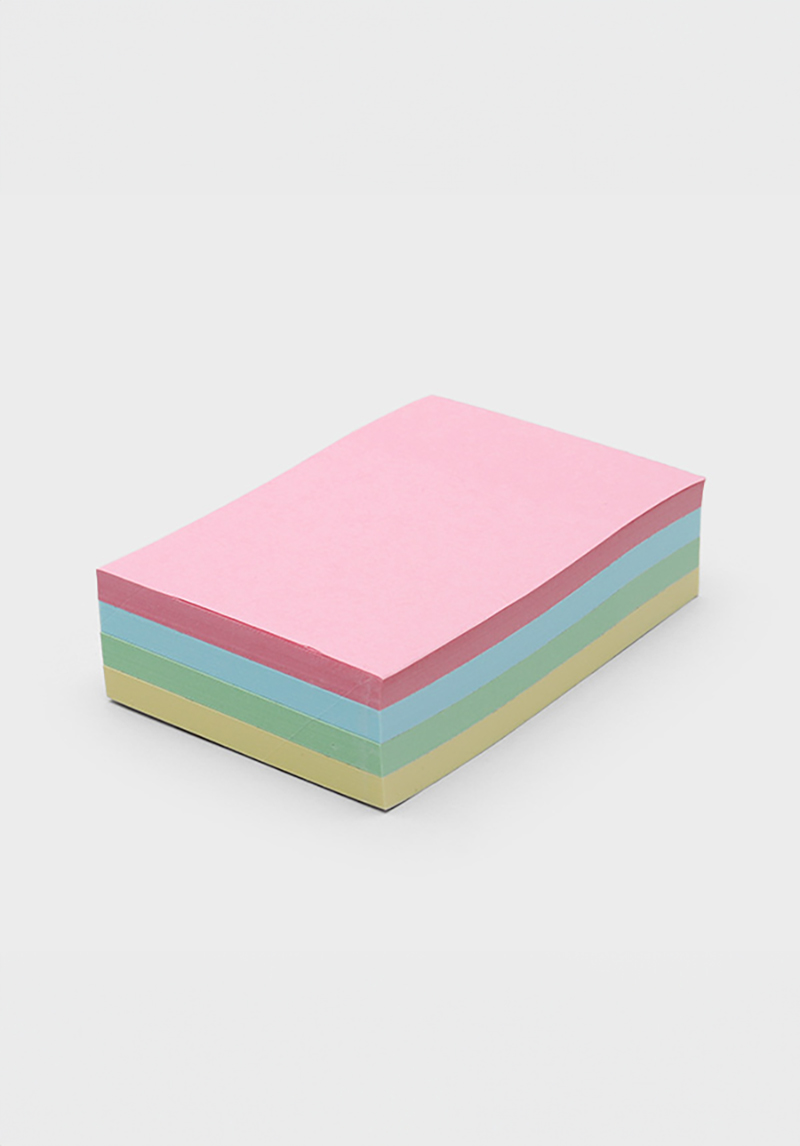 Sticky notes of your choice by color