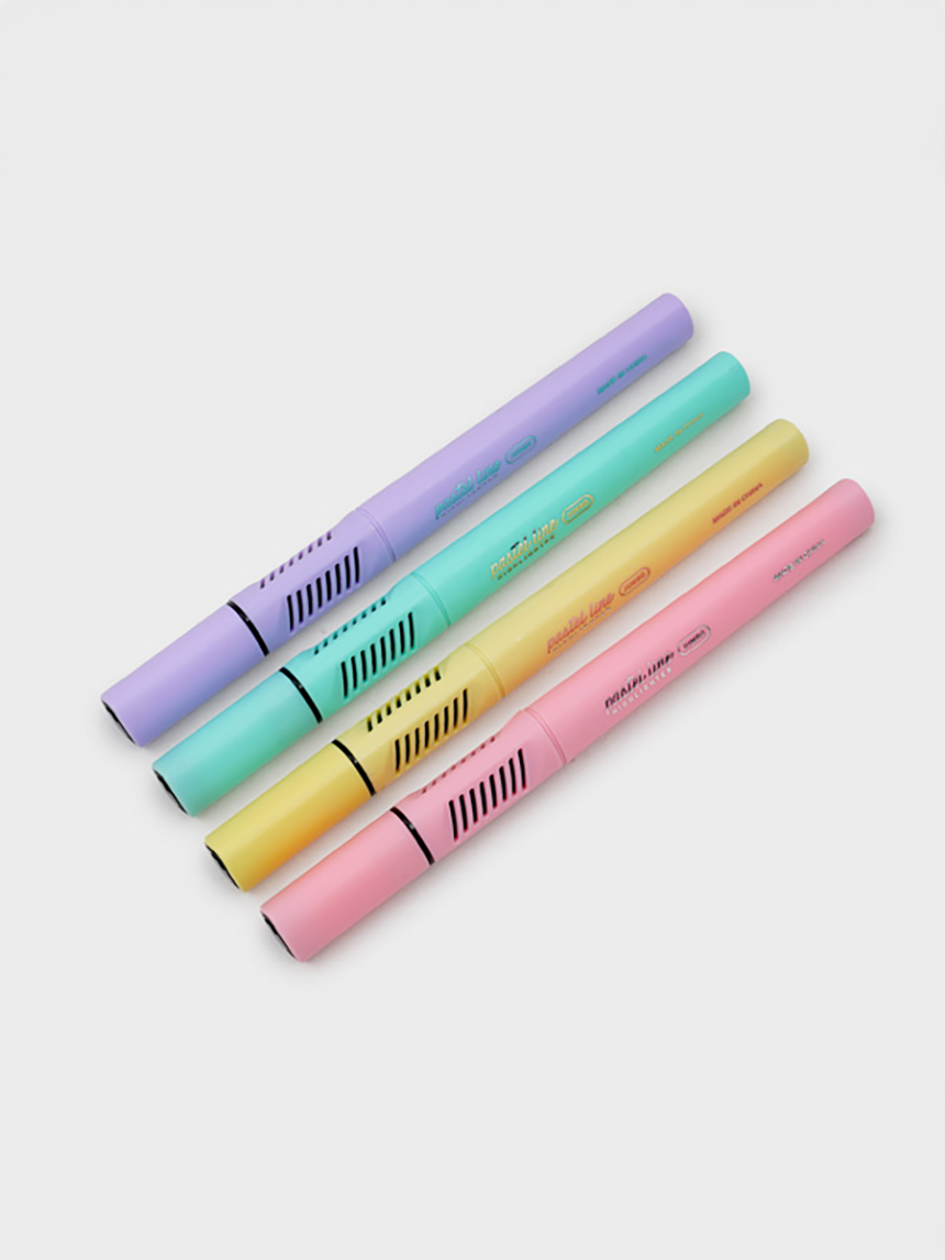 Triangular jumbo highlighter 4 colors