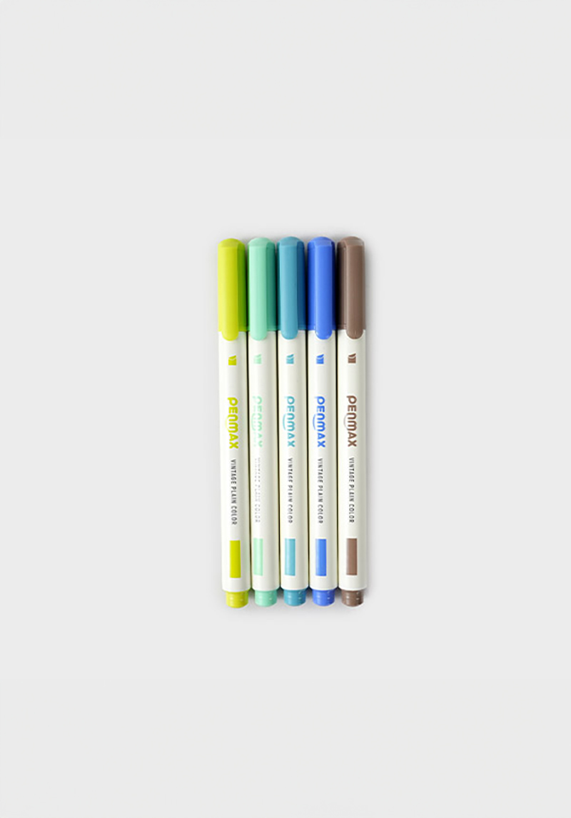 5 vintage highlighters C