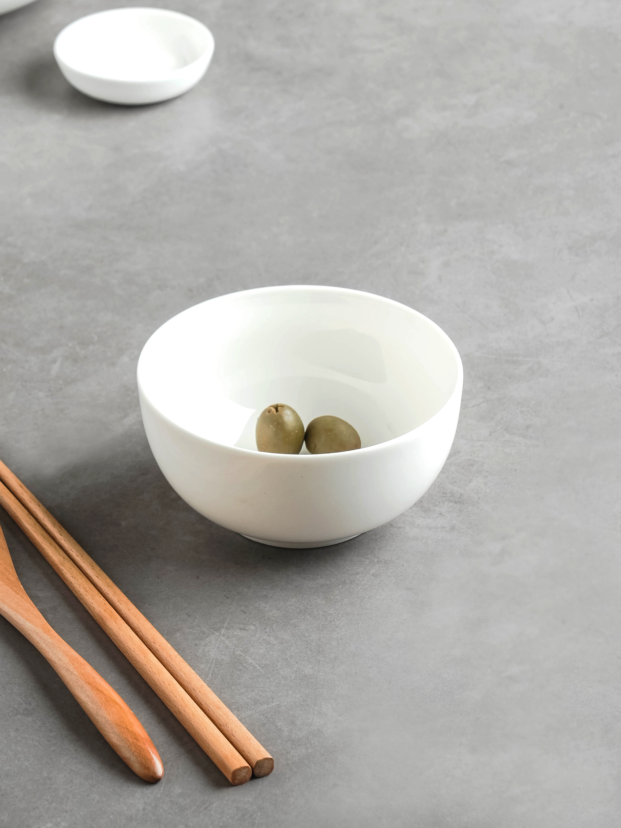 White round bowl 12.5 cm