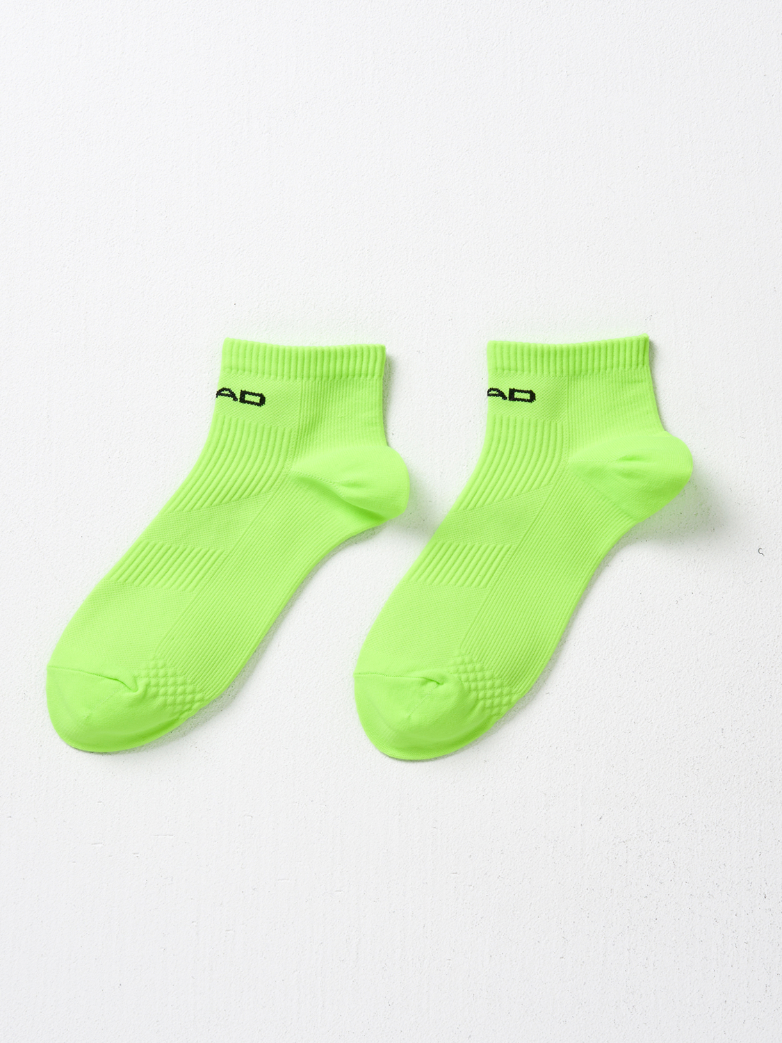 [Women] HEAD short socks neon green