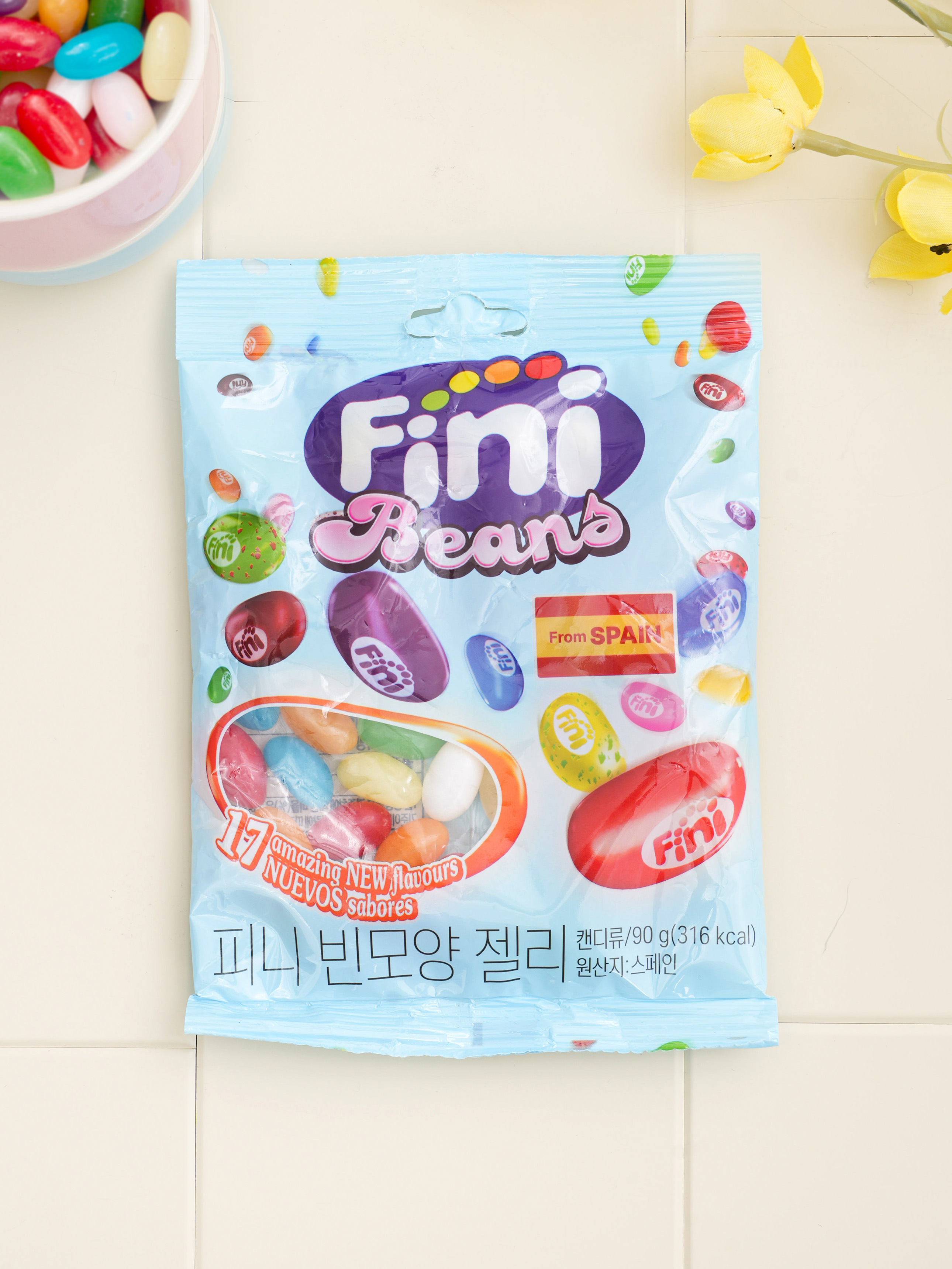 Finy bean shaped jelly 90 g