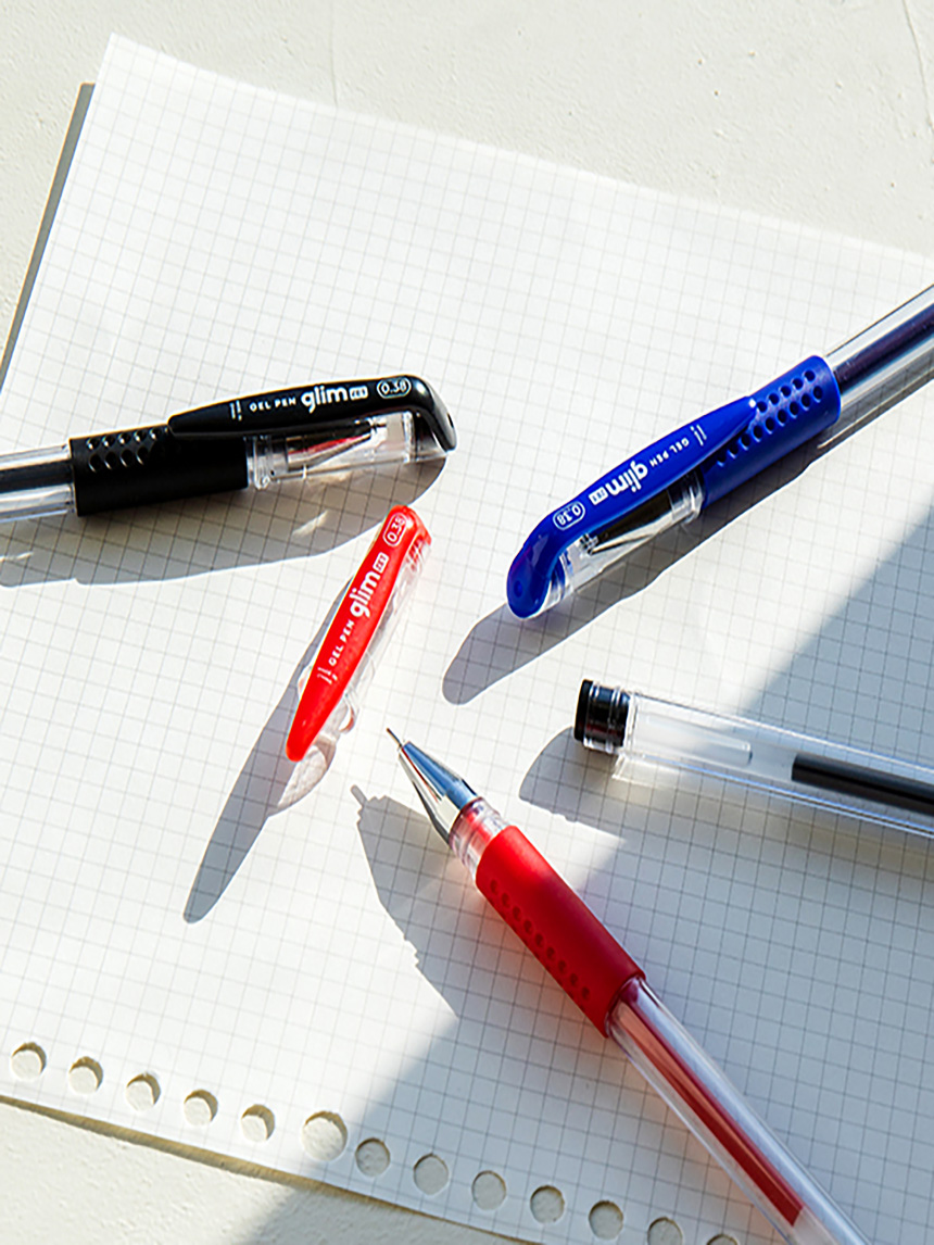 Mixed Cap Gel Pen 0.38mm