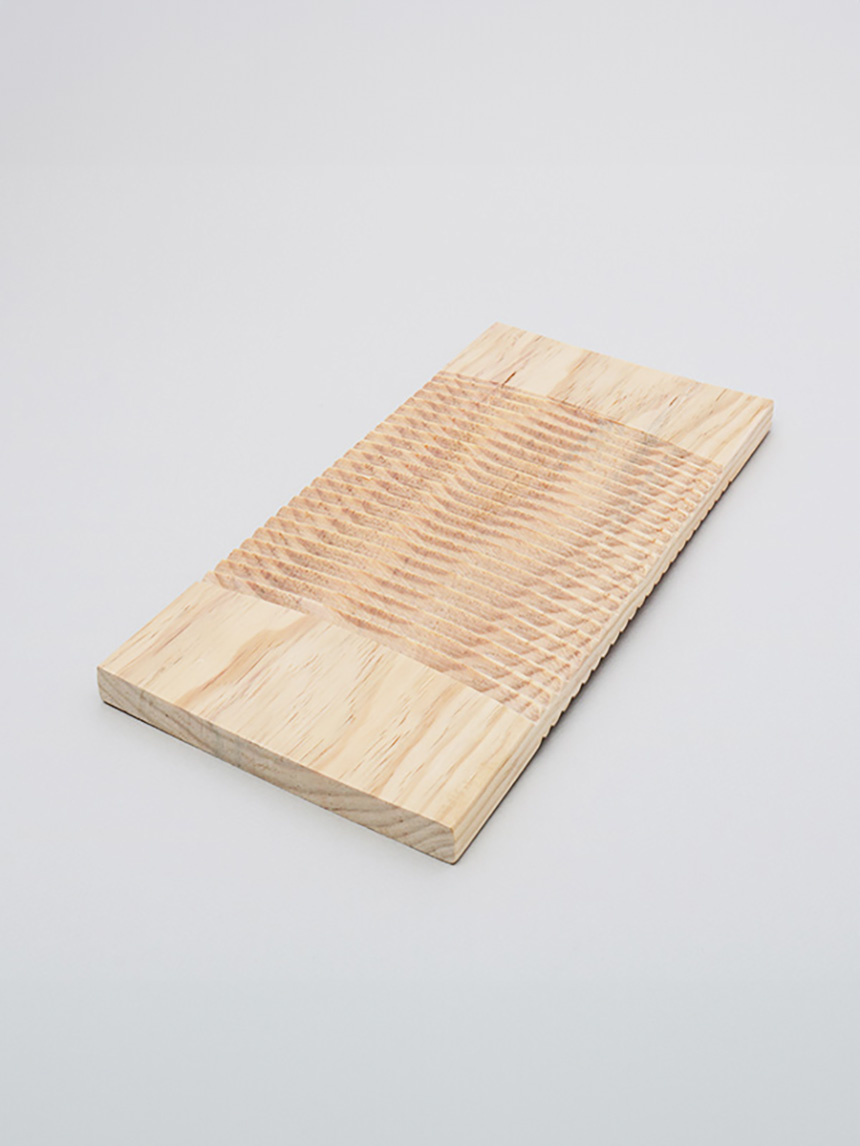 wooden washboard