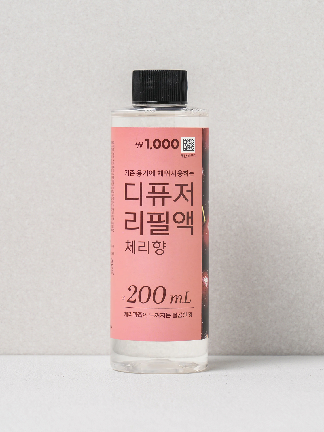 Diffuser refill liquid 200 ml black cherry scent