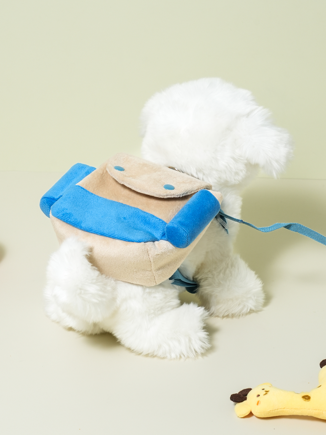 [Pet] Harness and leash set with backpack