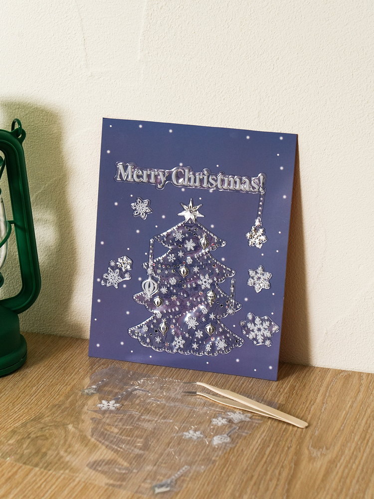 Christmas at Home Wall Deco Sticker Snowflake