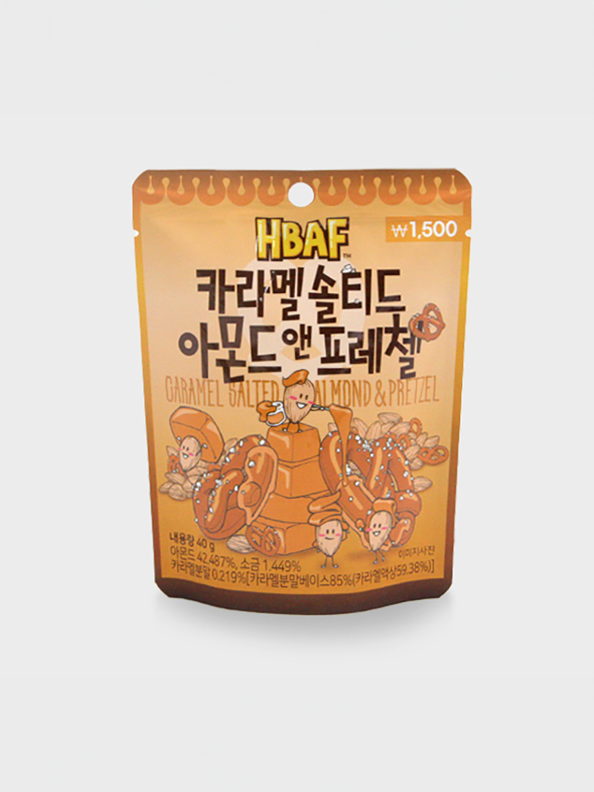 Barf Caramel Salted Almond & Pretzel 40 g