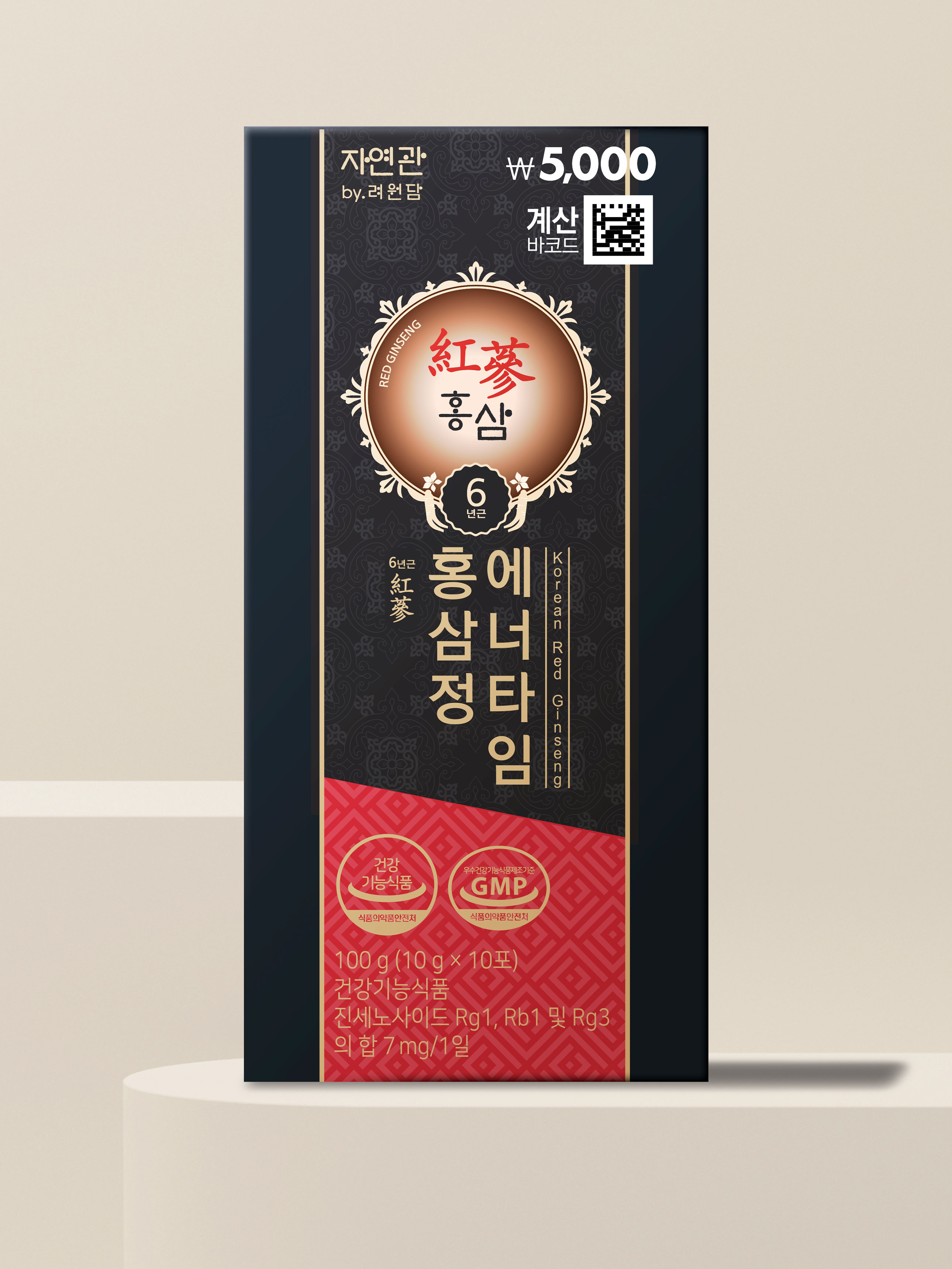 [Red Ginseng Mania] Jayeonggwan Red Ginseng Extract Enertime 10 packets
