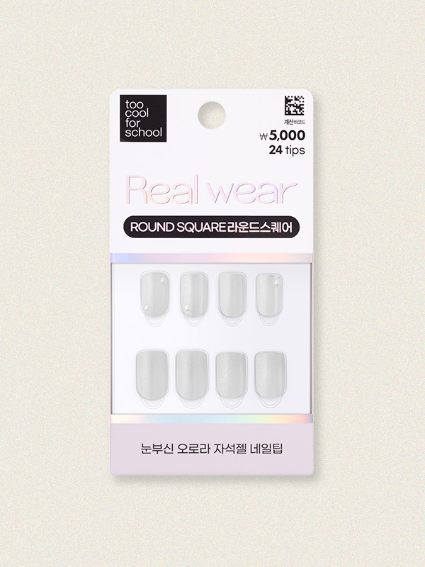 [Pure Shine] 25Y too cool for school real wear nail tips 24 pieces