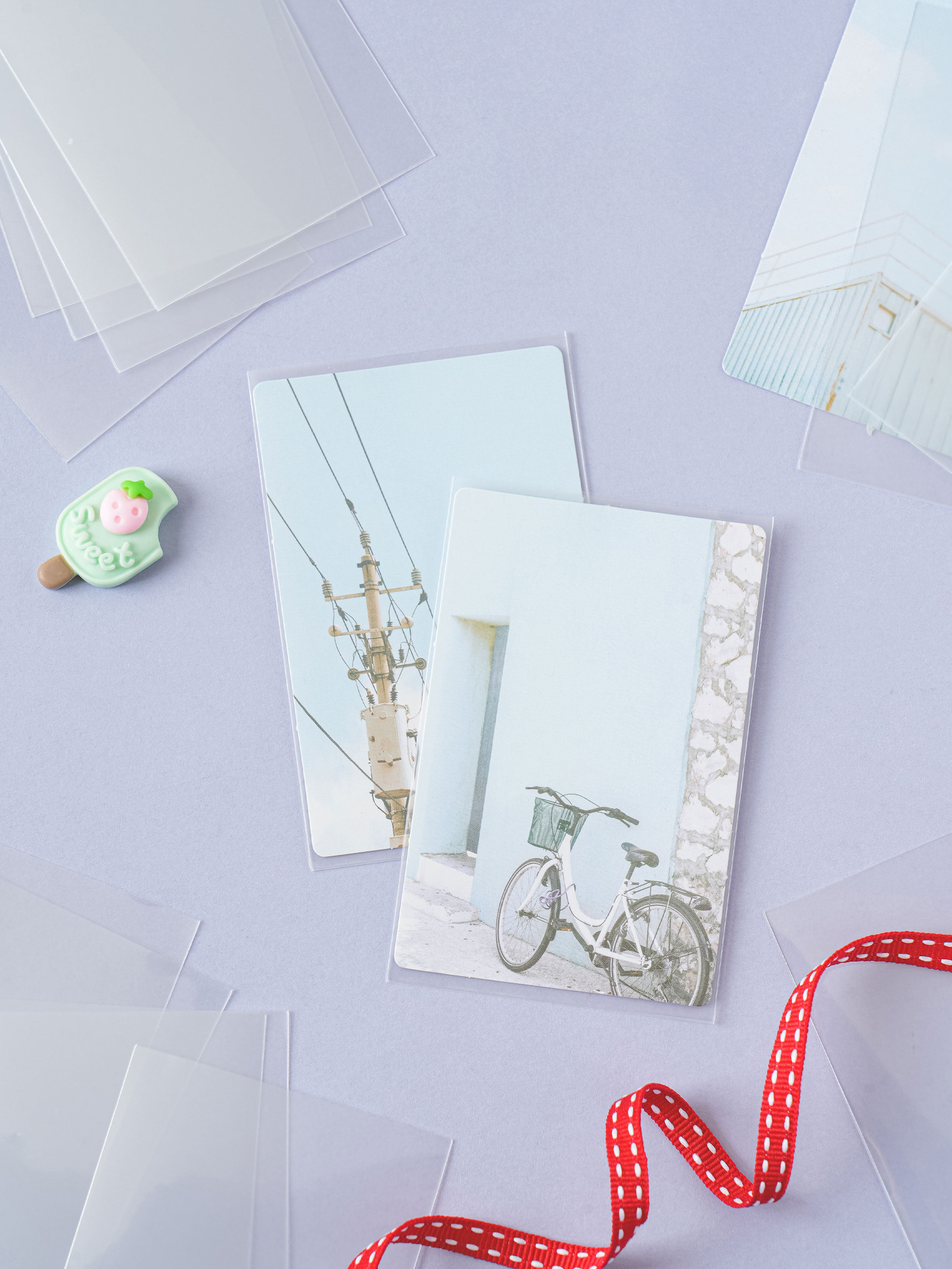 Polkku Photo Card Mini Sleeve 20 Sheets Mat