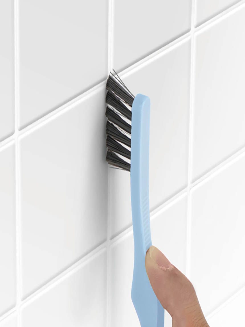 3 crevice cleaning brushes