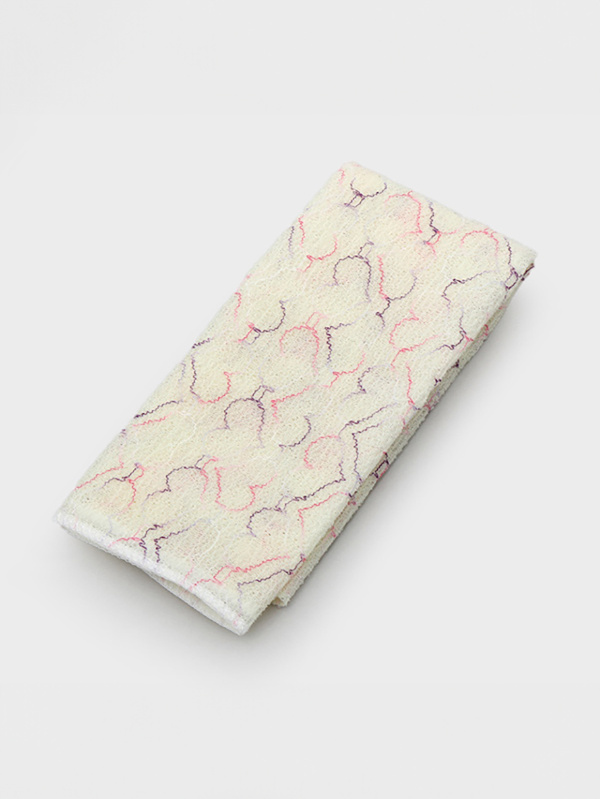 heart shower towel