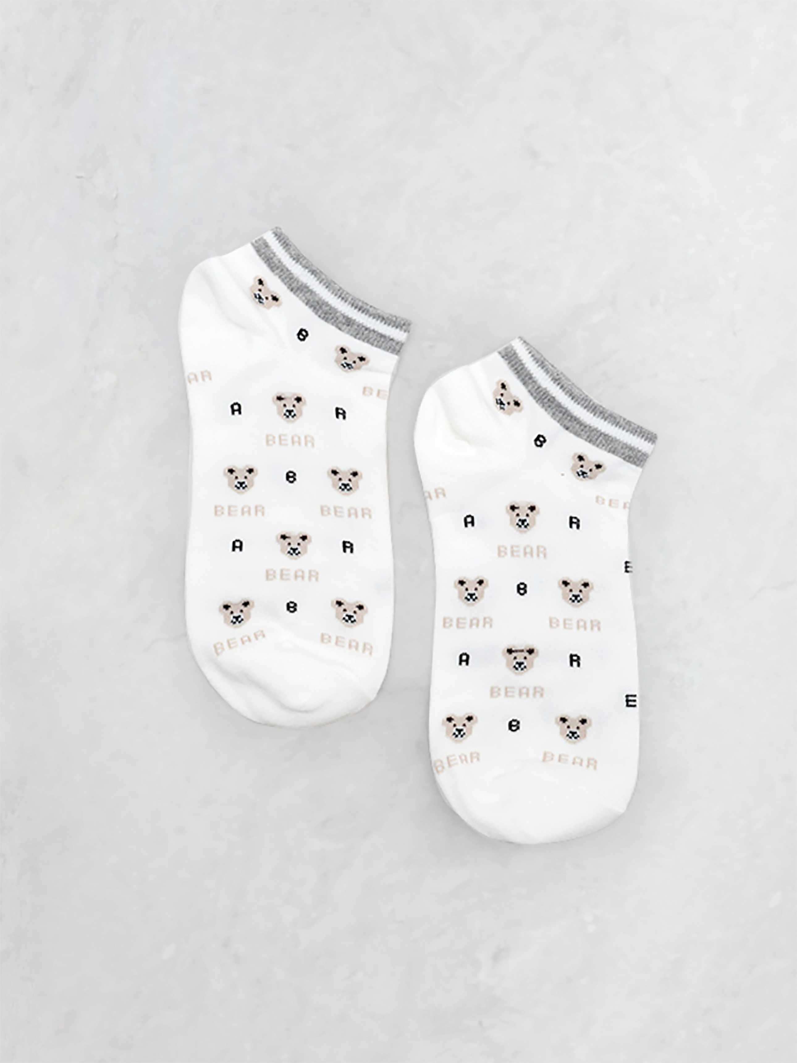 bear women sneakers socks