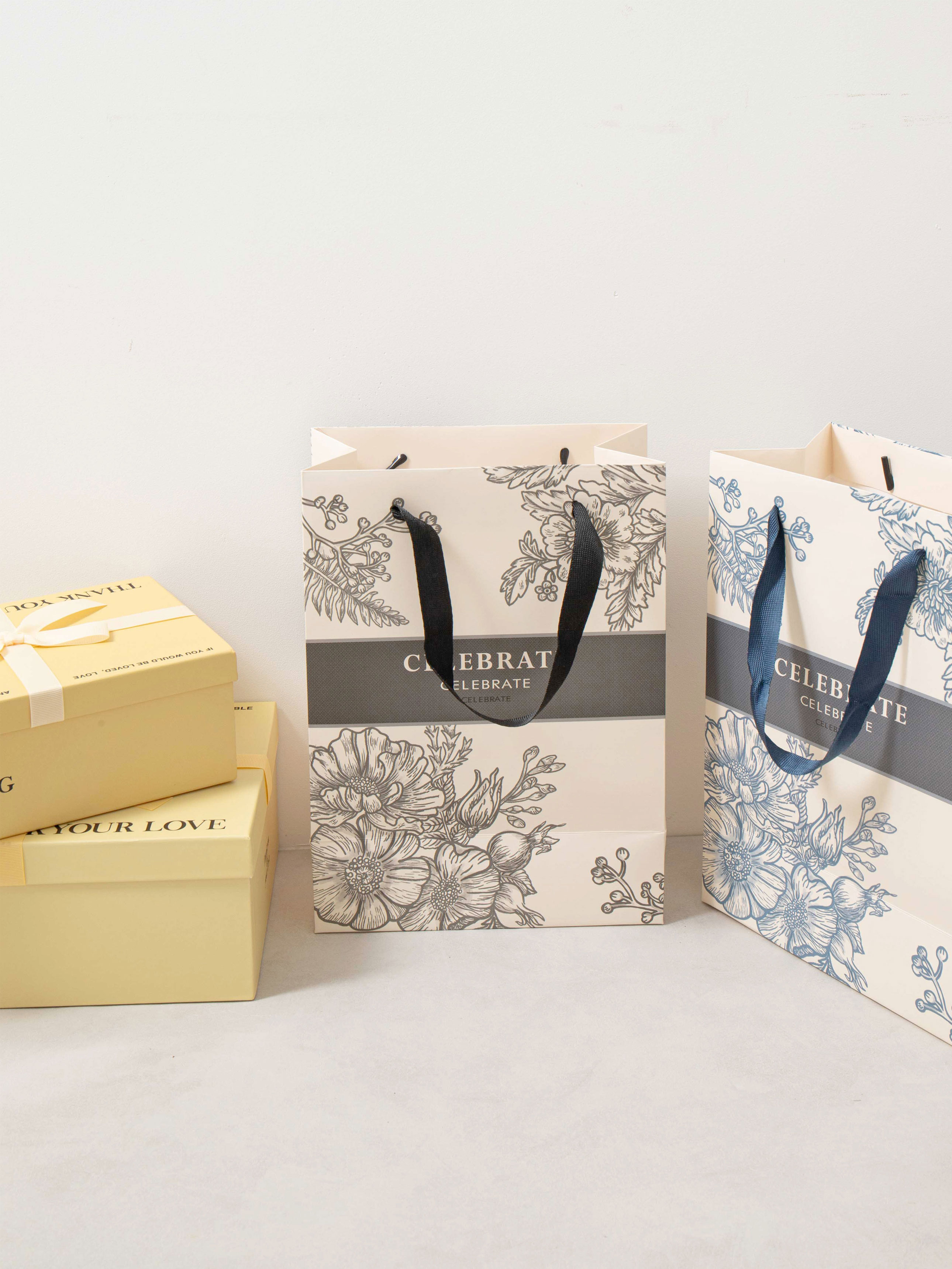 Plant design shopping bag 22