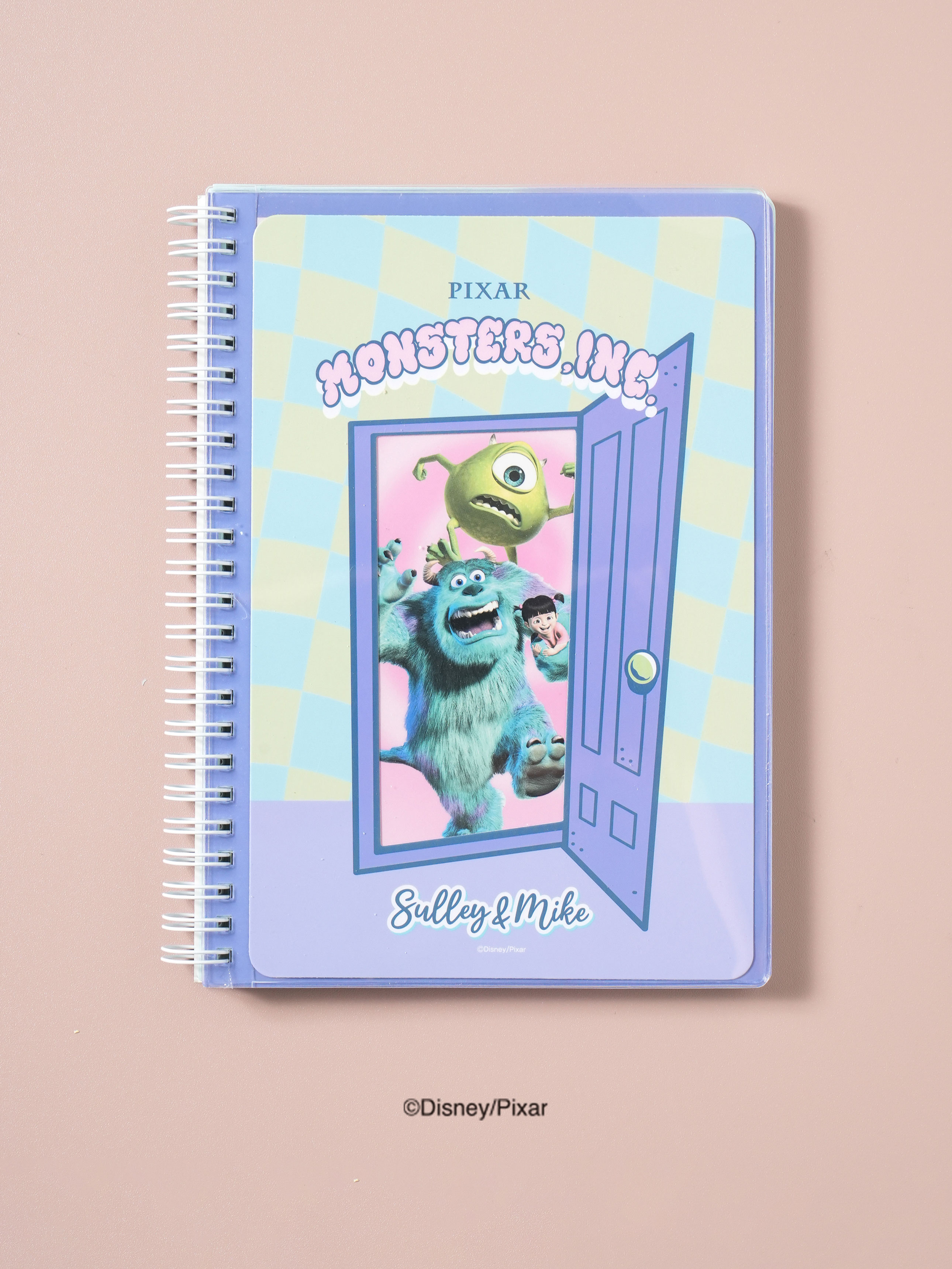 Pixar Monsters Inc. transparent cover notebook A5 80 sheets