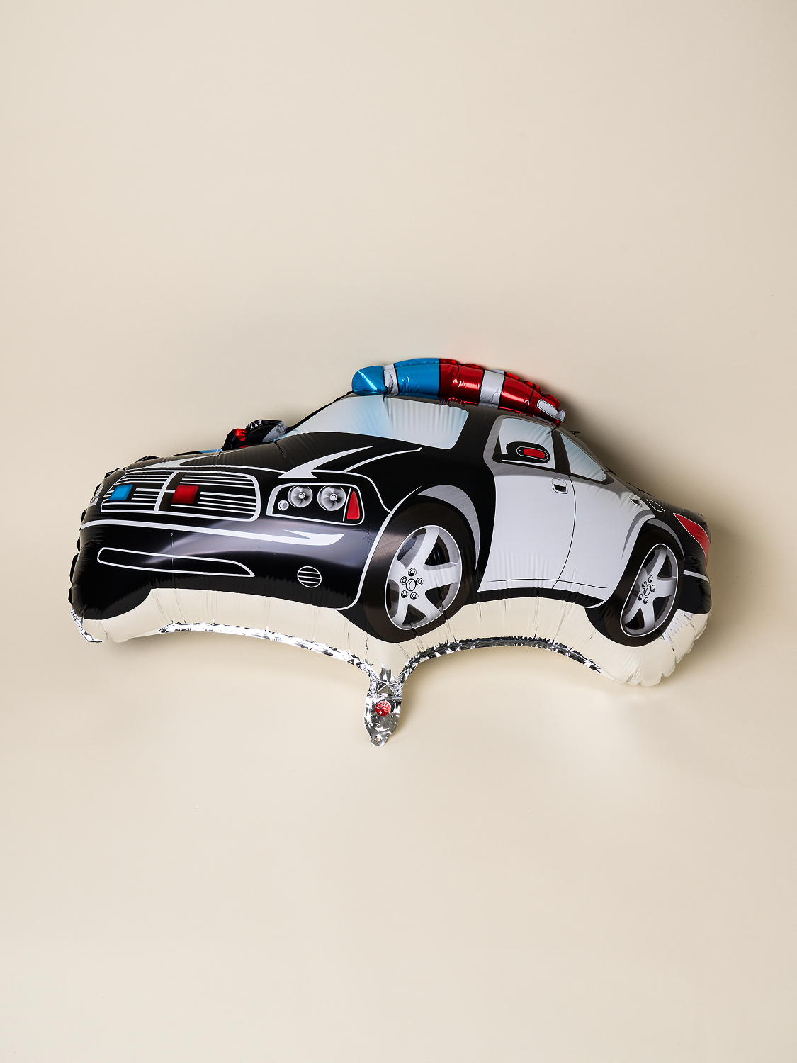 1 police car balloon