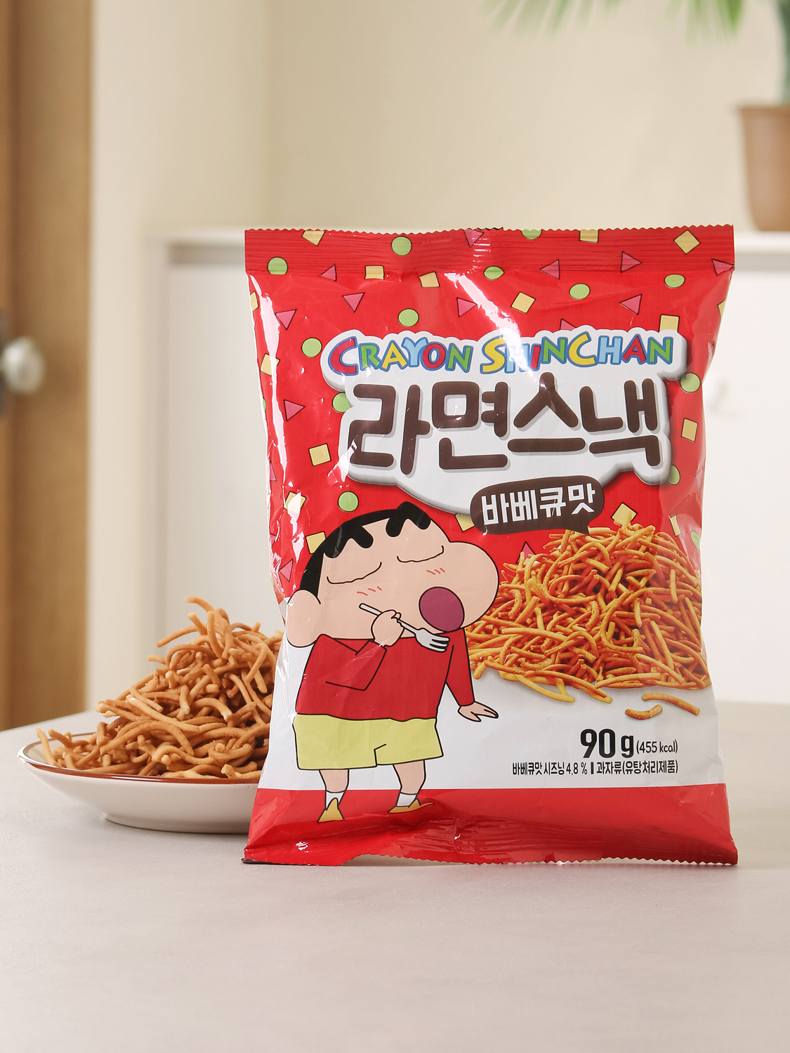 Crayon Shinchan Ramen Snack BBQ Flavor 90 g