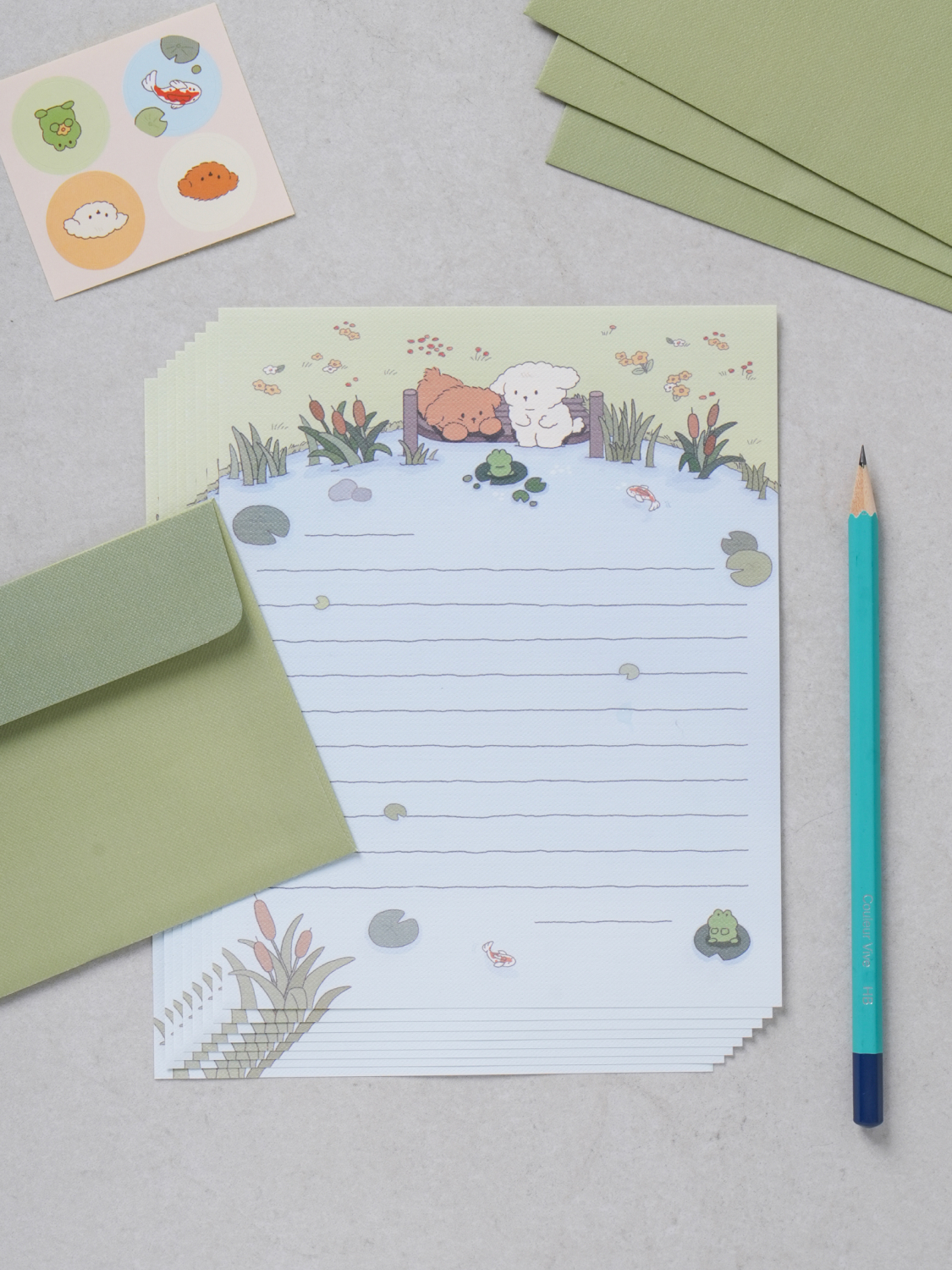 Animal Character Letter Set Ongdalsam