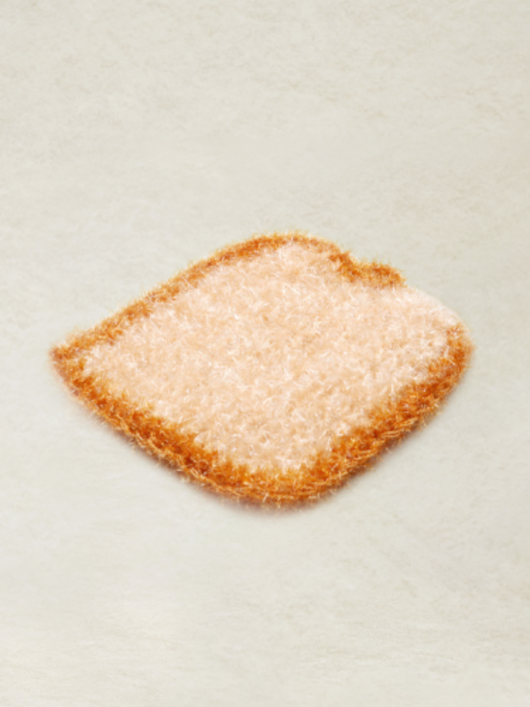 식빵 손뜨개 수세미