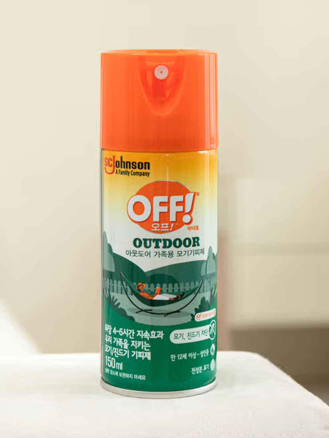 Outdoor mosquito repellent for family off aerosol 150 ml