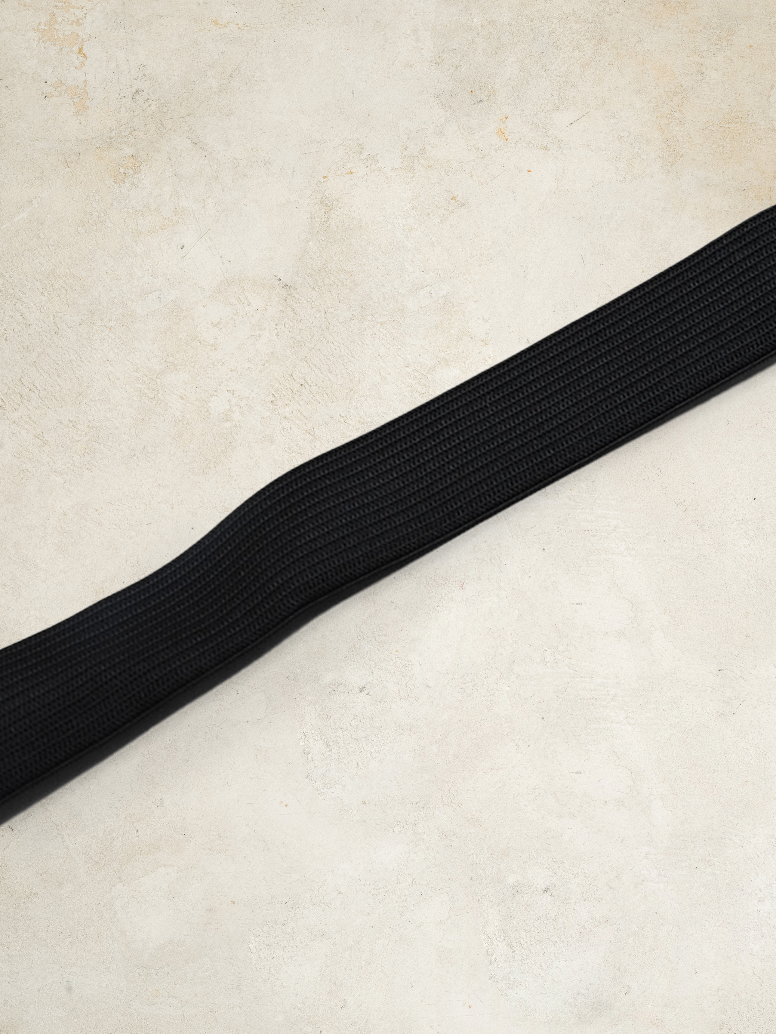Black rubber band for handicrafts 2cmX3.5m