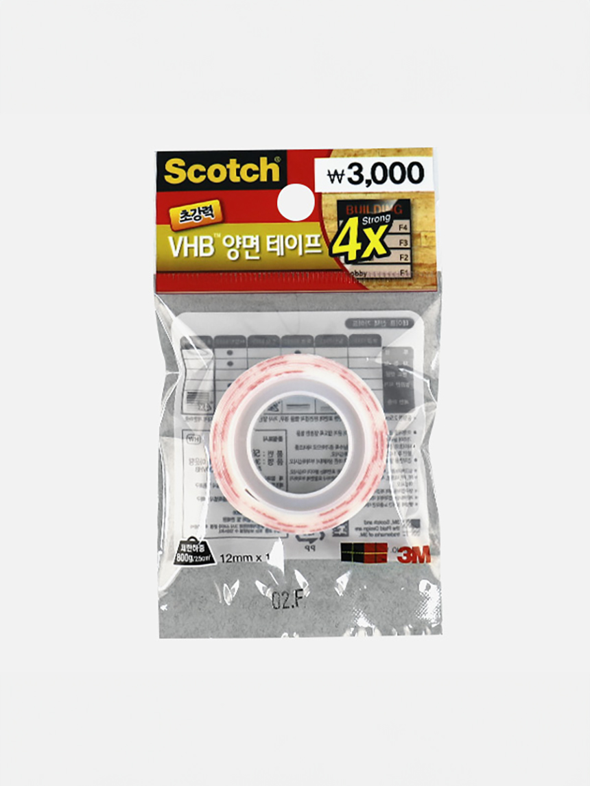 3M Scotch ultra-strong mounting foam double-sided tape (#5000VHB)