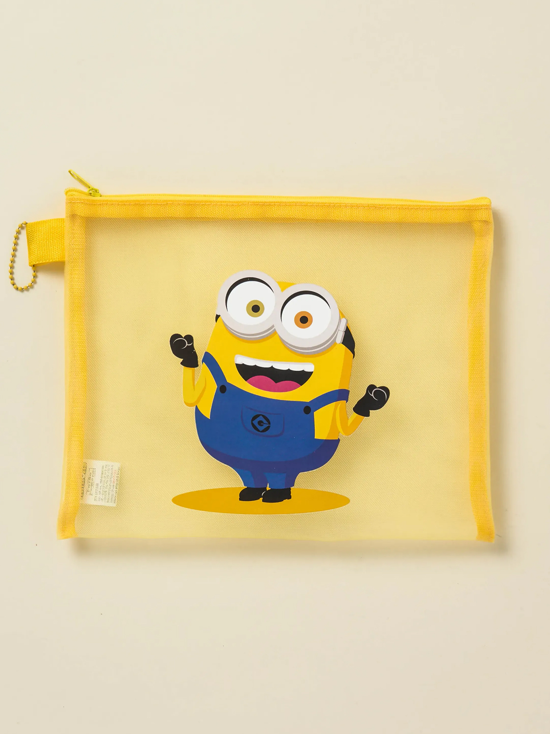 Minions mesh pouch medium size