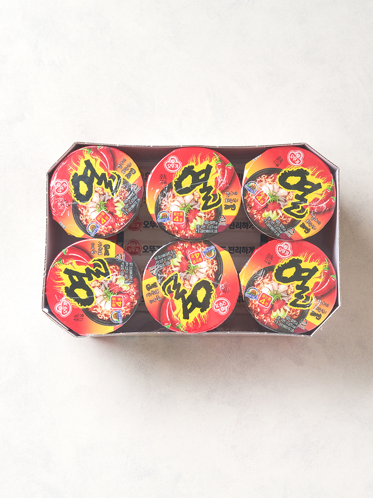 Ottogi Yeol Ramyun small cups (6 packs)