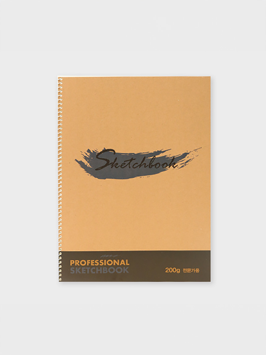 25 pieces of 8-section professional sketchbook