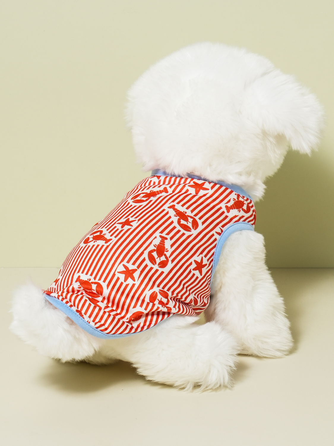 [Pet] Wassummer striped sleeveless XL