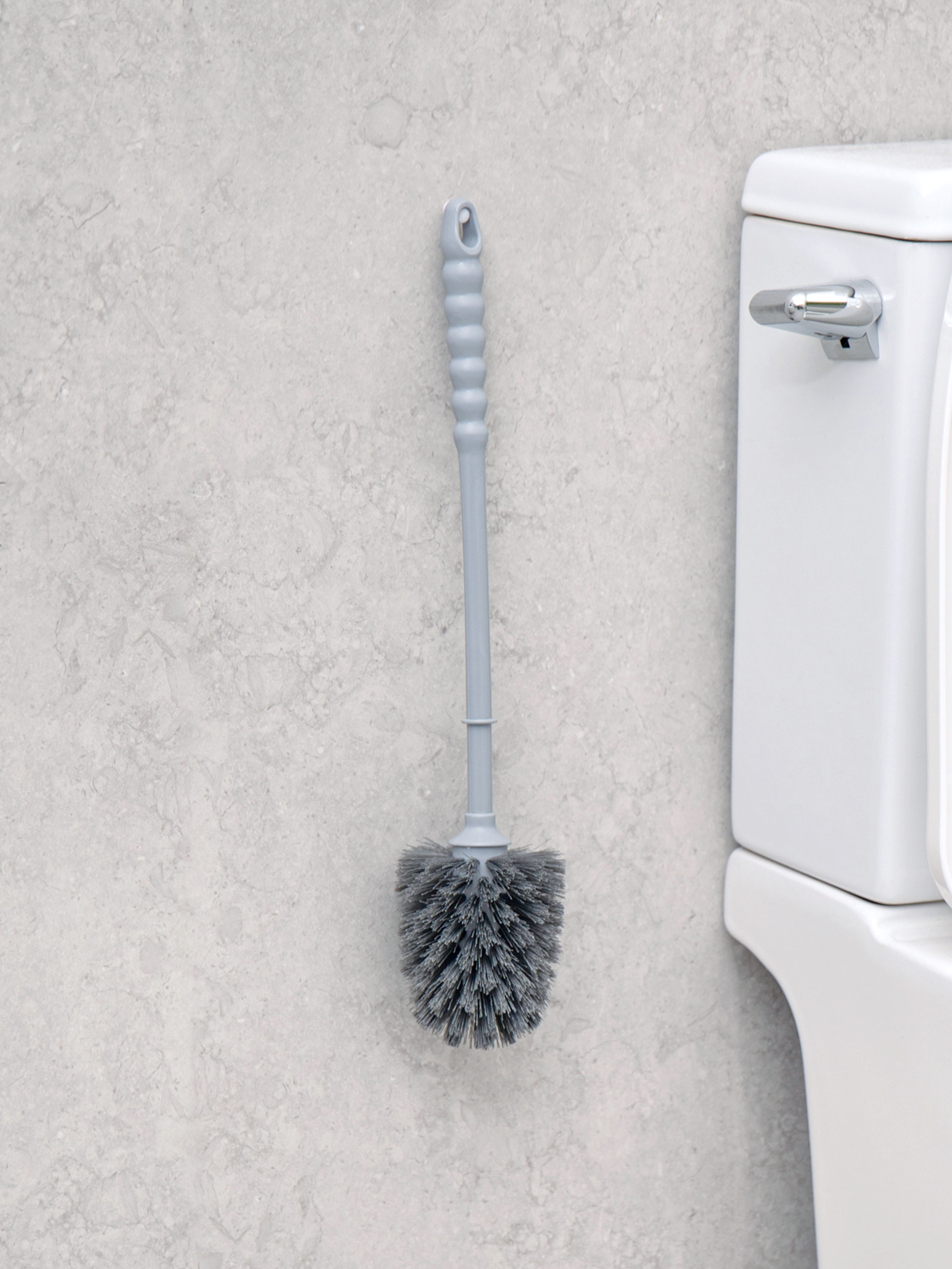 Two-tone toilet brush