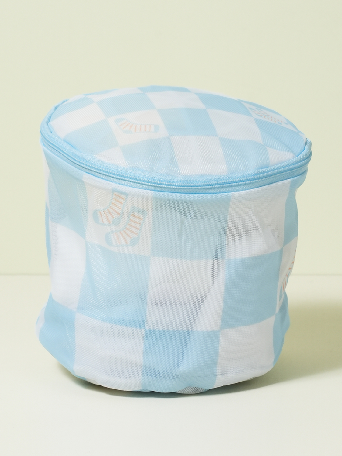 Cylindrical frame underwear laundry net 17