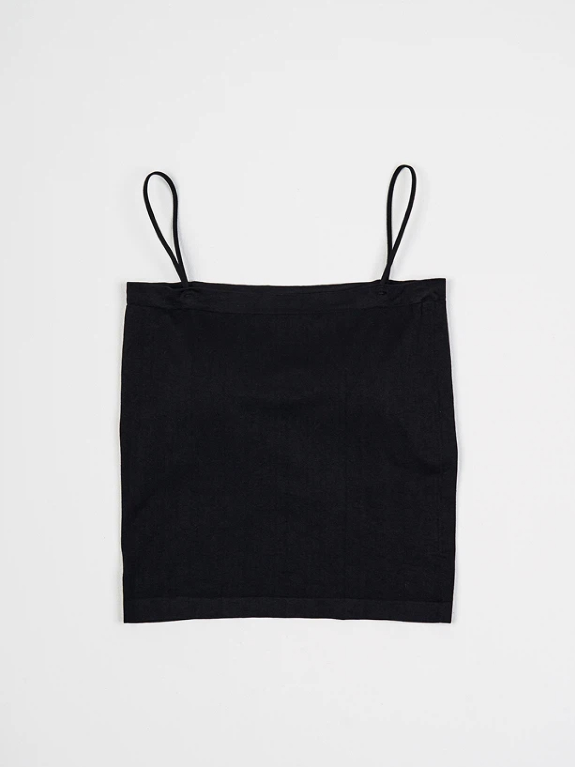Cap built-in sleeveless inner black