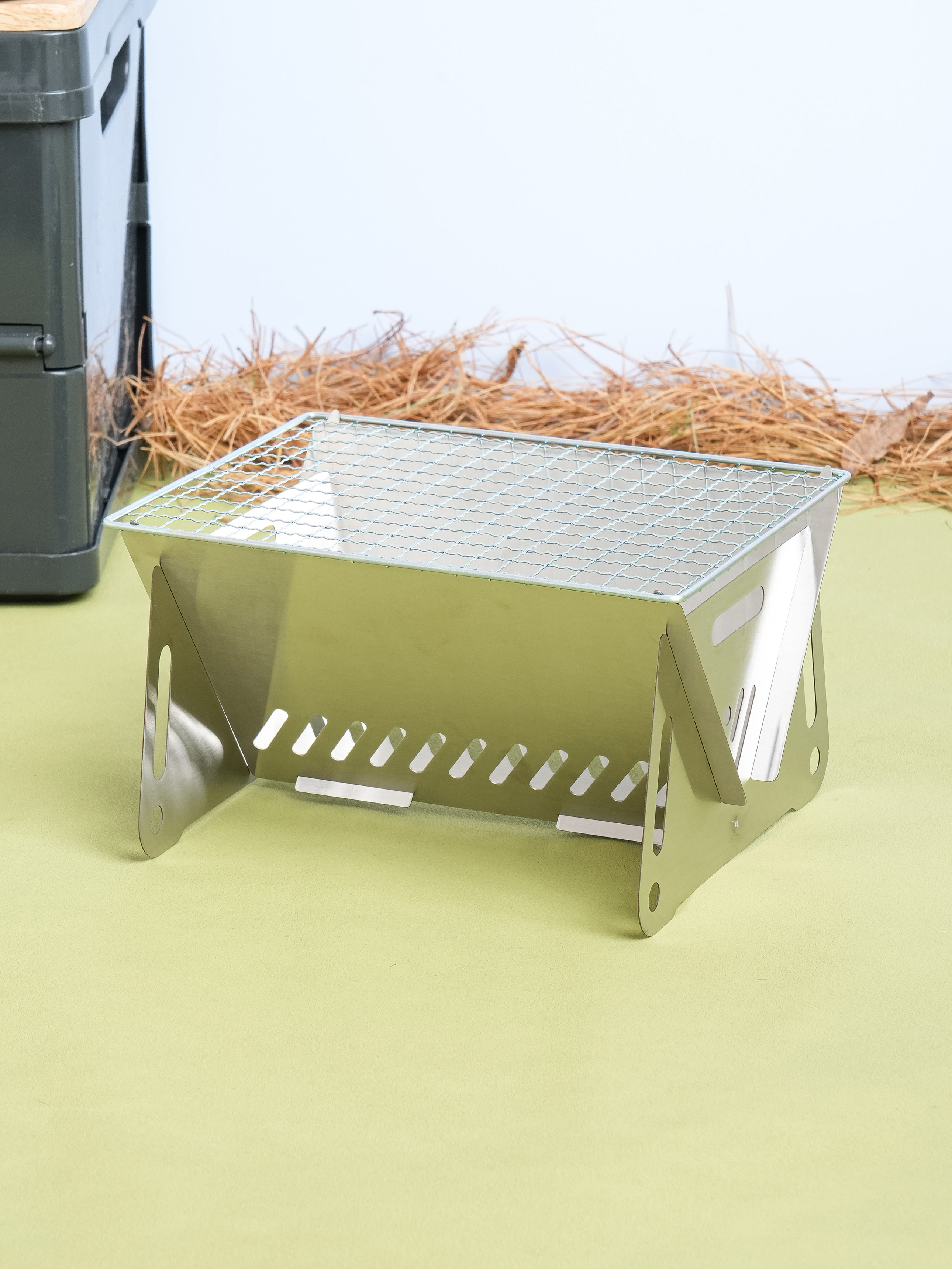 Prefabricated fire stand set
