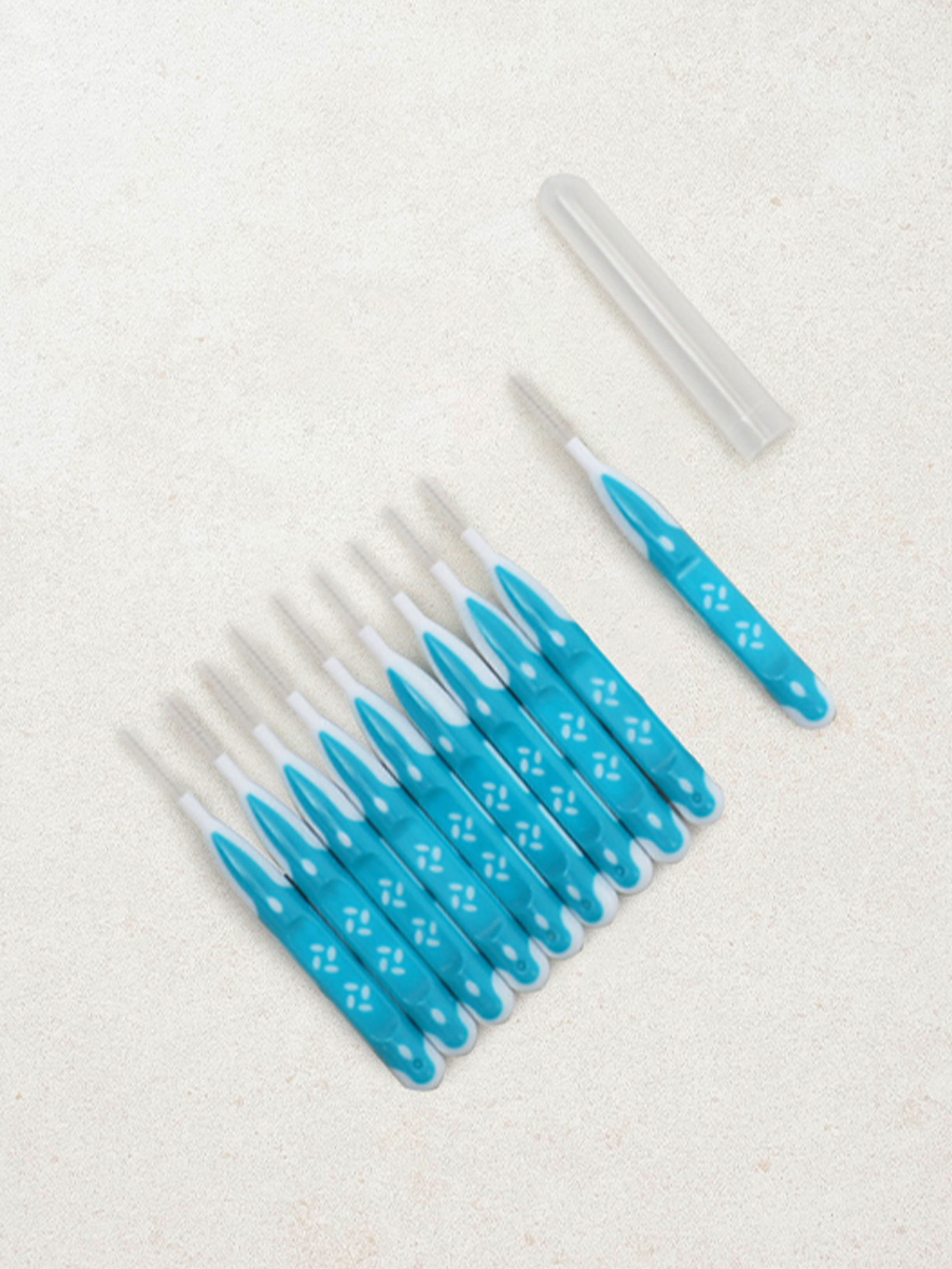 I-shaped two-tone interdental brush SS 10P