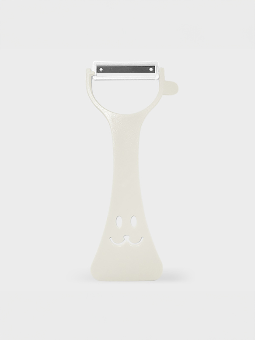 Smile Grip Potato Knife White