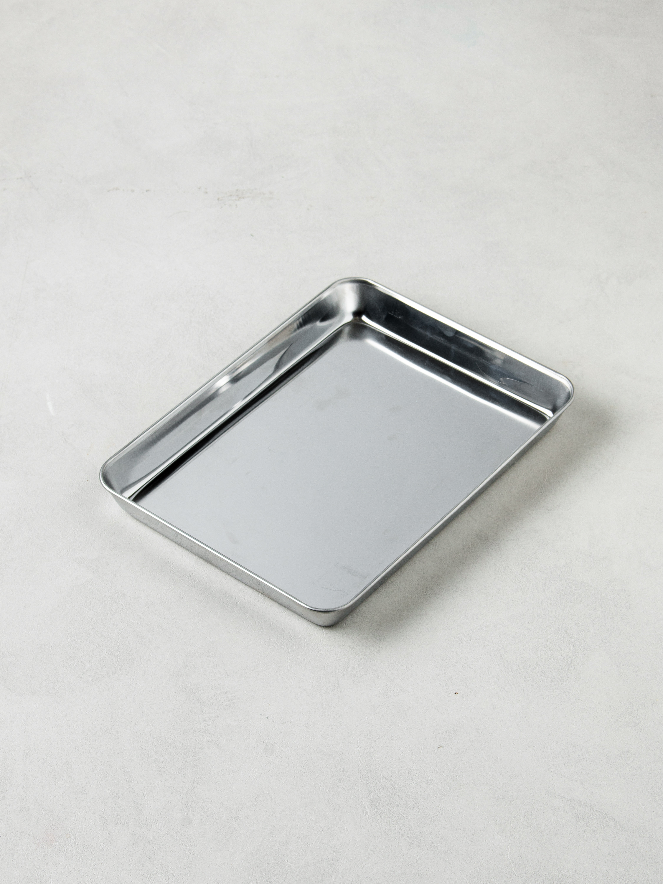 Japanese stainless steel tray deep 16