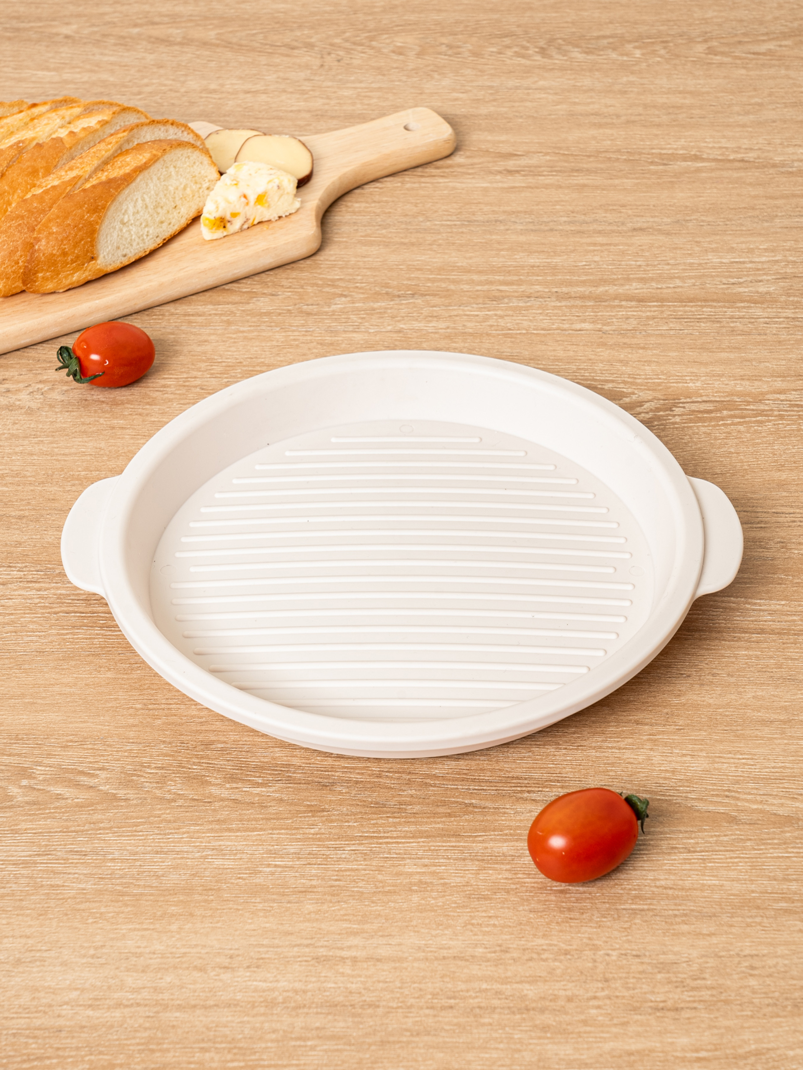 Handle PP Multipurpose Dish Ivory